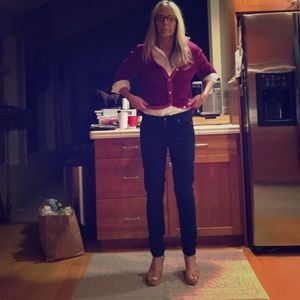 Paige “peg skinny” dark jeans. Size 28 hardly worn